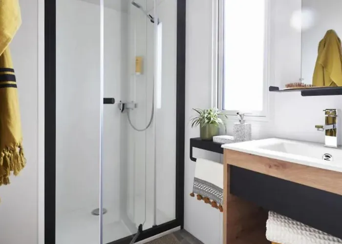 Mobil Avec Terrasse Pour 6 Personnes à Dolus-d'oléron - Api-1-52-1441 Parque de Campismo *